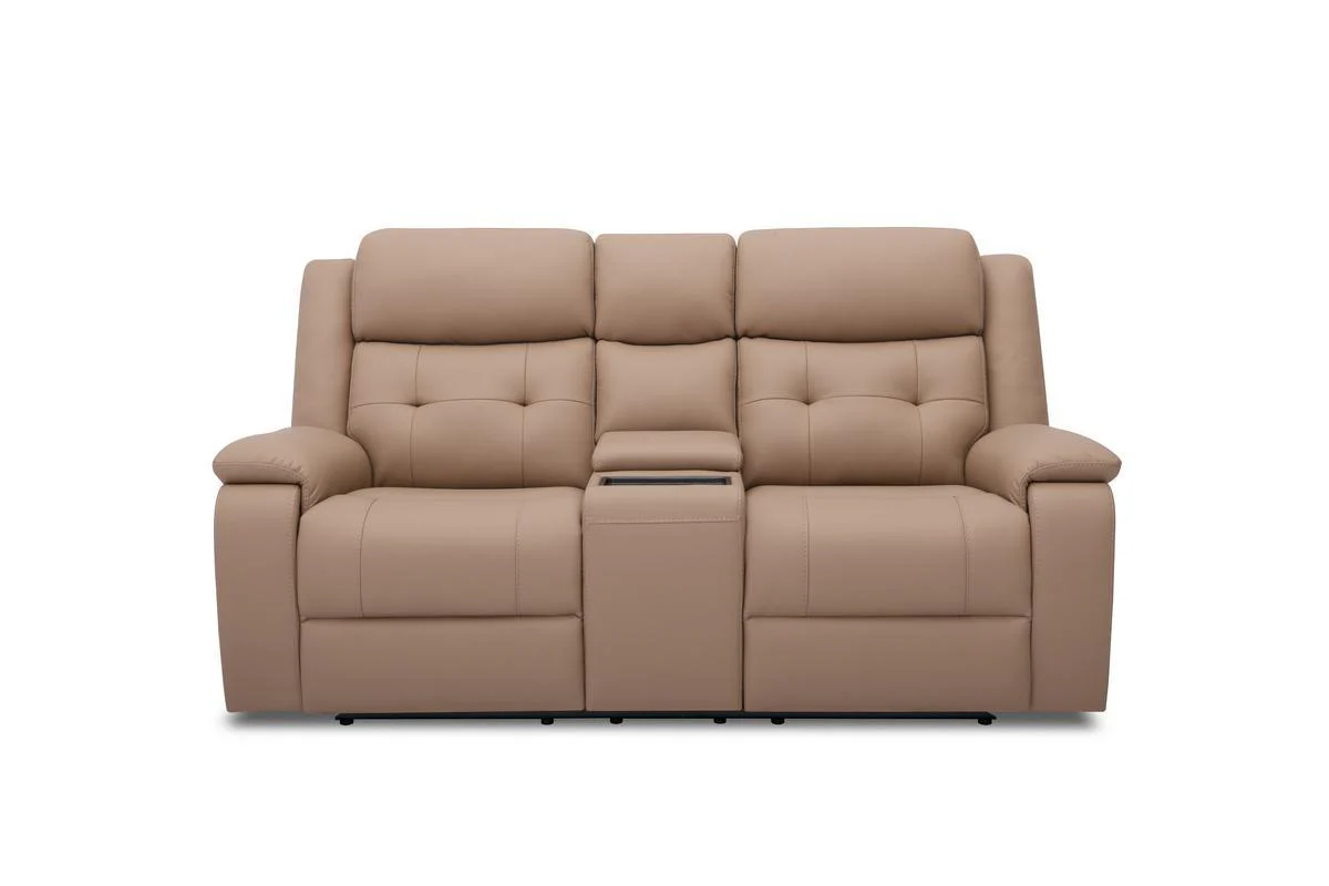 Bremen 2 Power Console Loveseat