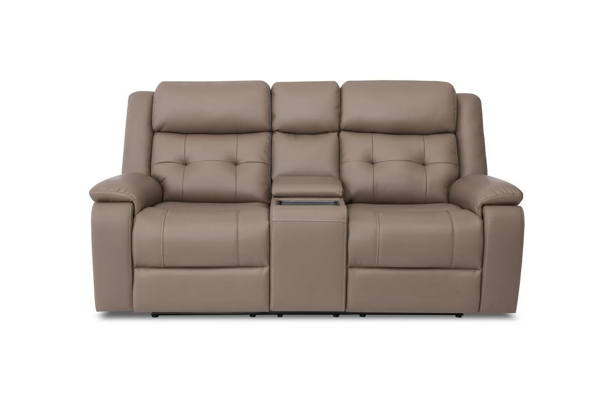 Bremen 2 Power Console Loveseat - Image 9