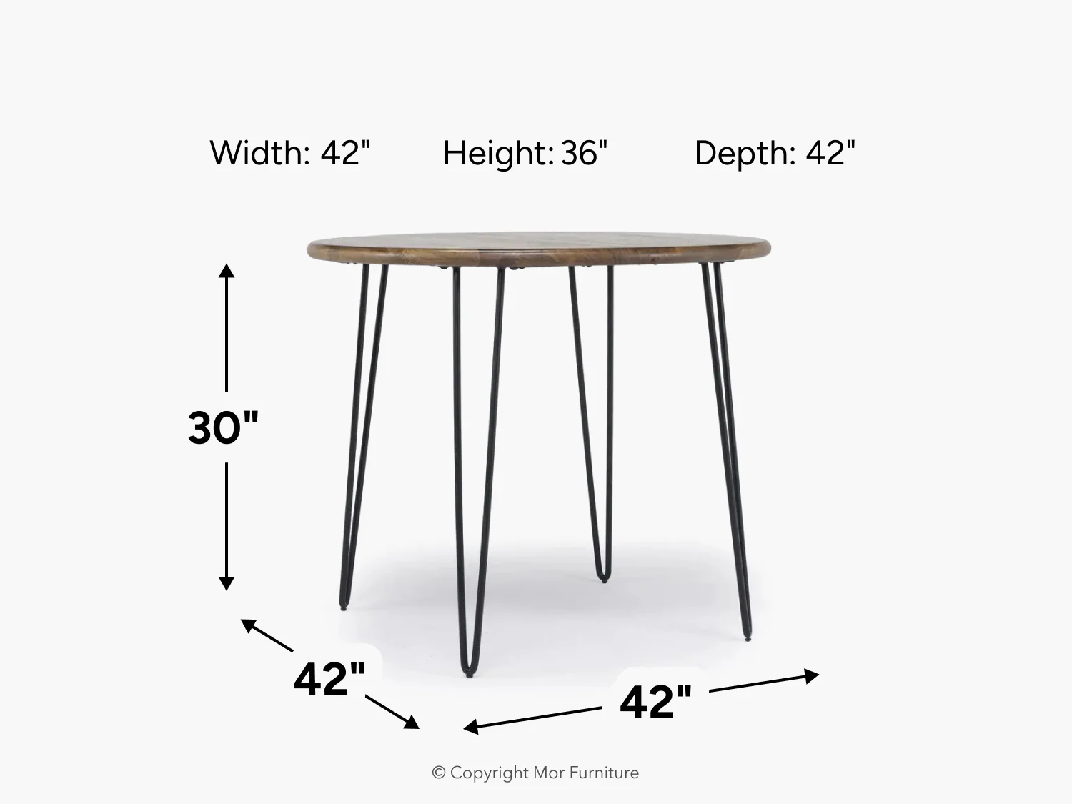 Brennan Round Counter Height Dining Table - Image 3