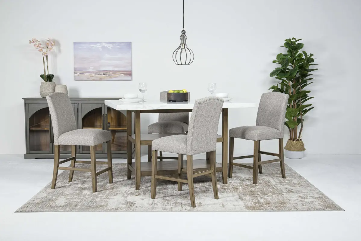 Brighton Counter Height Dining Table & 4 Stools - Image 6