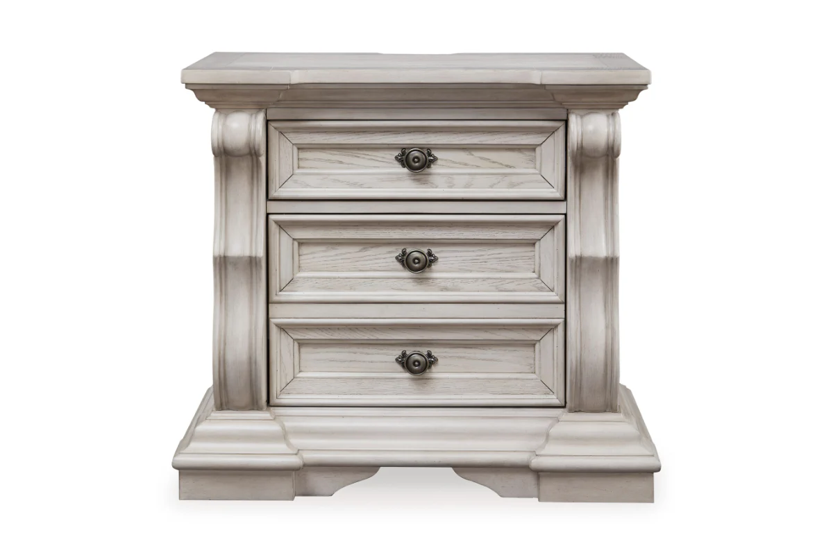 Bruchandi Upholstered Panel Bed & Dresser & Mirror & Nightstand - Image 8