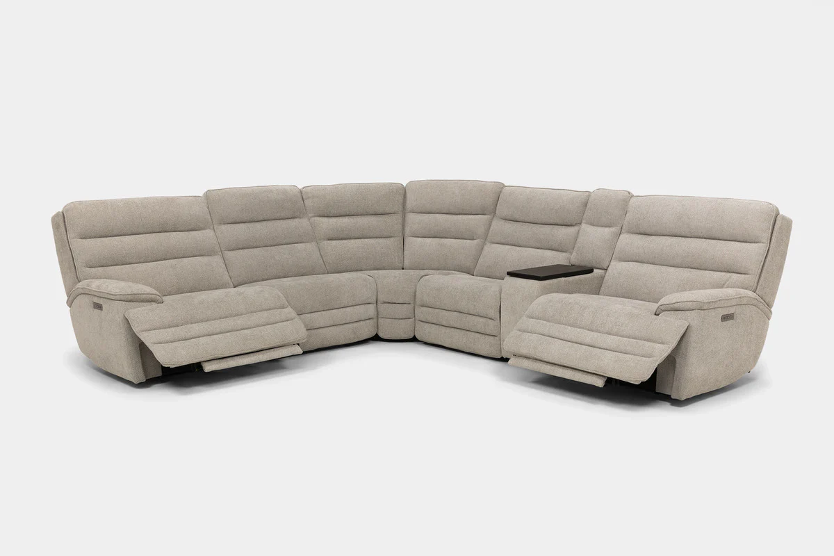 Bryant 6 Piece 2 Power Sectional - Image 3