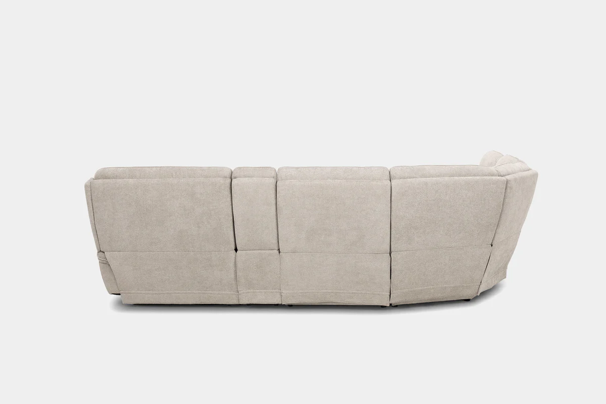 Bryant 6 Piece 2 Power Sectional With 2 Power Armless Recliner - Image 6