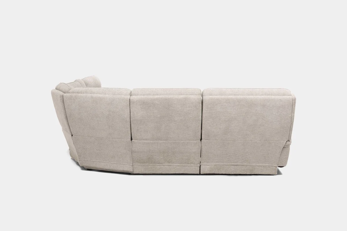 Bryant 6 Piece 2 Power Sectional With 2 Power Armless Recliner - Image 7