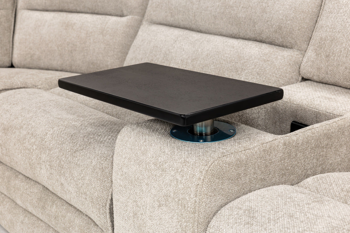 Bryant 6 Piece 2 Power Sectional With 2 Power Armless Recliner - Image 8