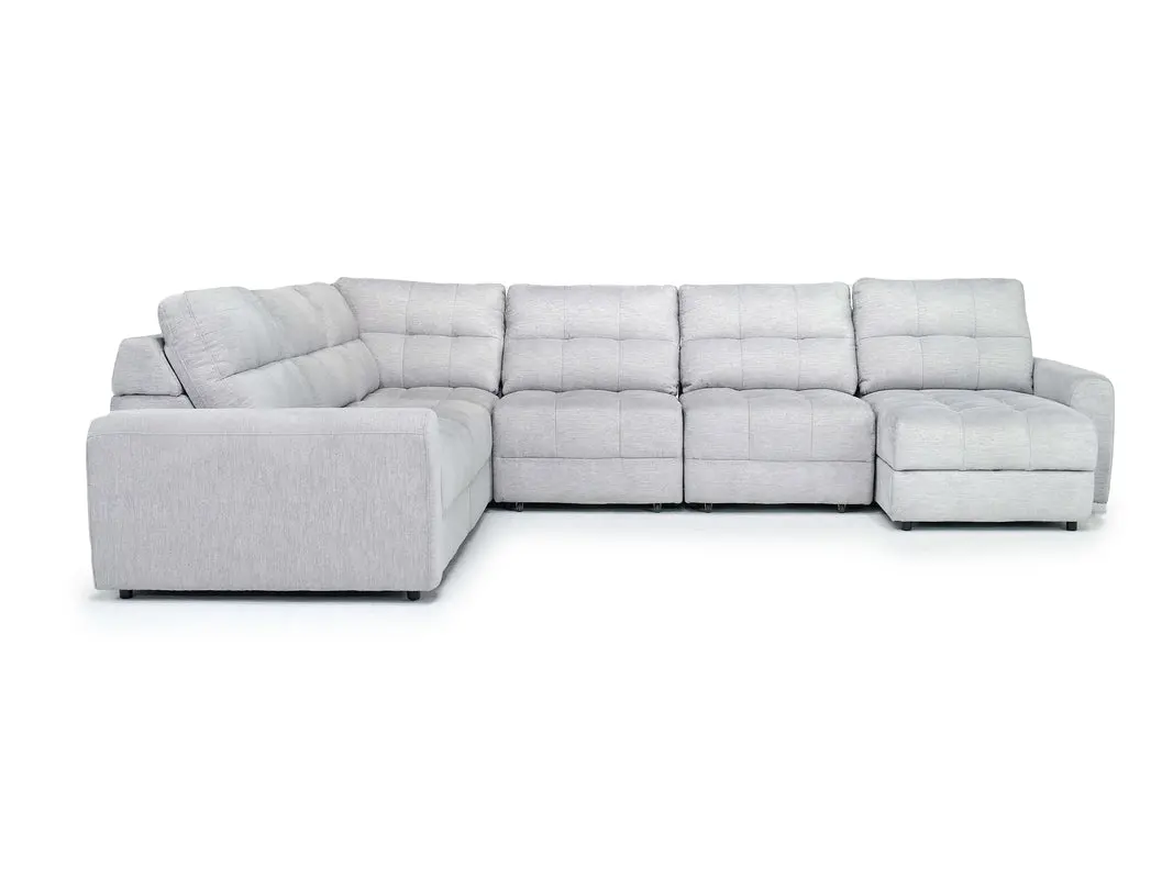 Bryce 6 Piece Power Sliding Sectional With Chaise & Armless Slider - Image 12