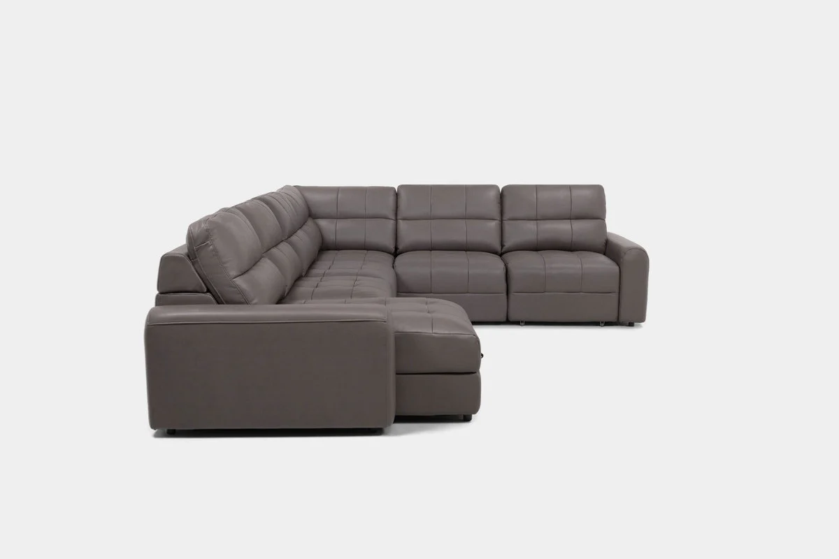 Bryce 6 Piece Power Sliding Sectional With Chaise & Armless Slider - Image 22