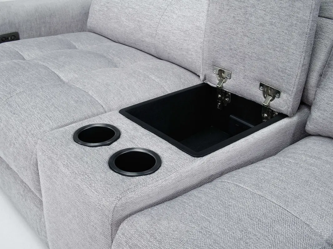Bryce Power Console Loveseat - Image 6
