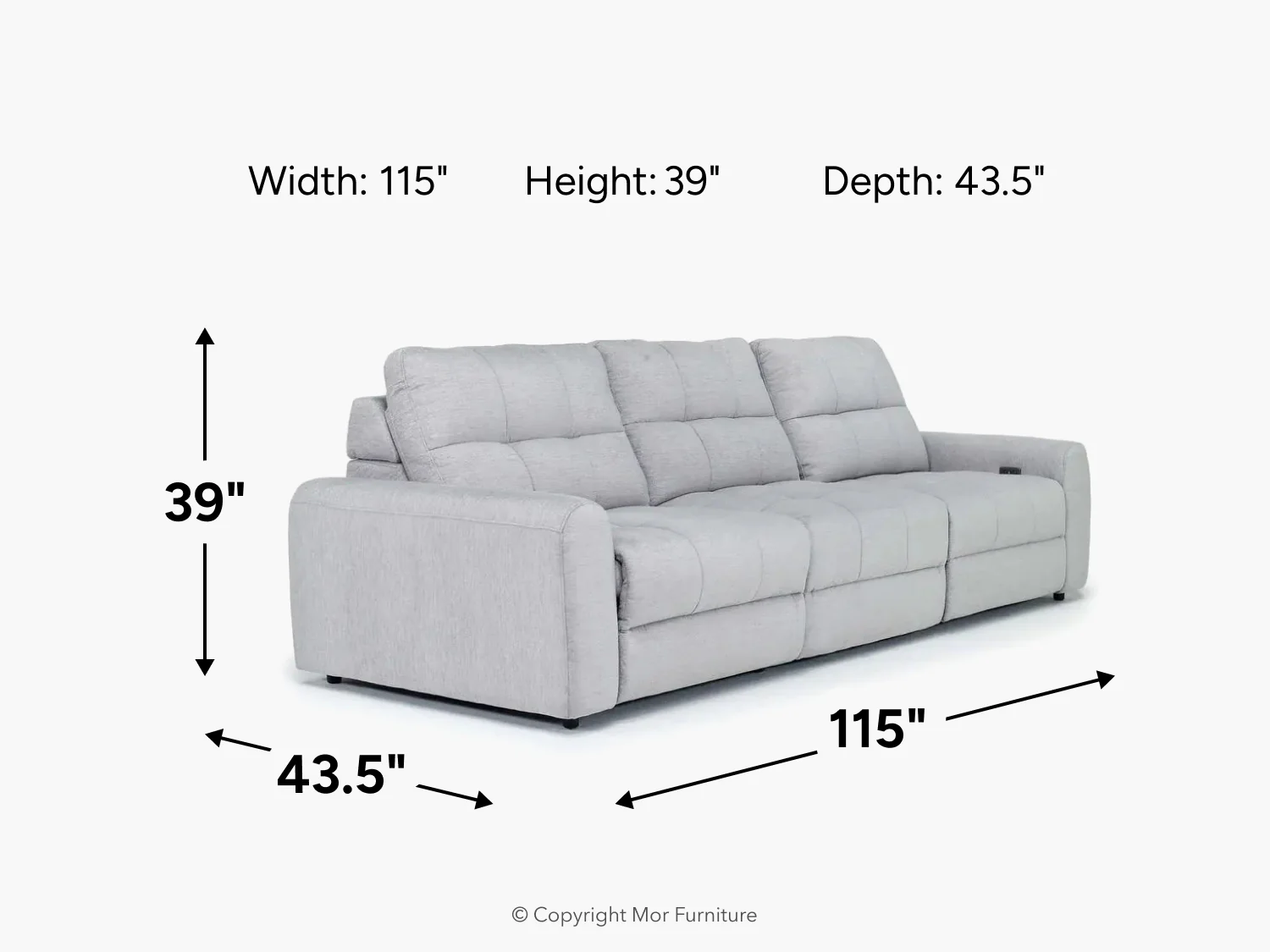 Bryce Power Sofa - Image 9