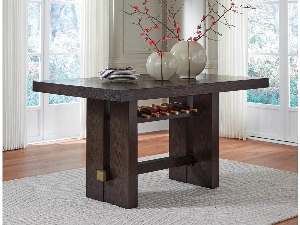 Burkhaus Counter Height Dining Table & 6 Stools - Image 3