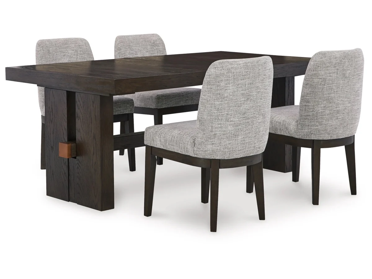 Burkhaus Dining Table & 4 Chairs - Image 2