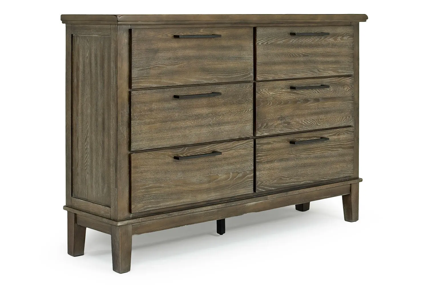 Cagney Upholstered Panel Bed & Dresser & Mirror & Nightstand - Image 15
