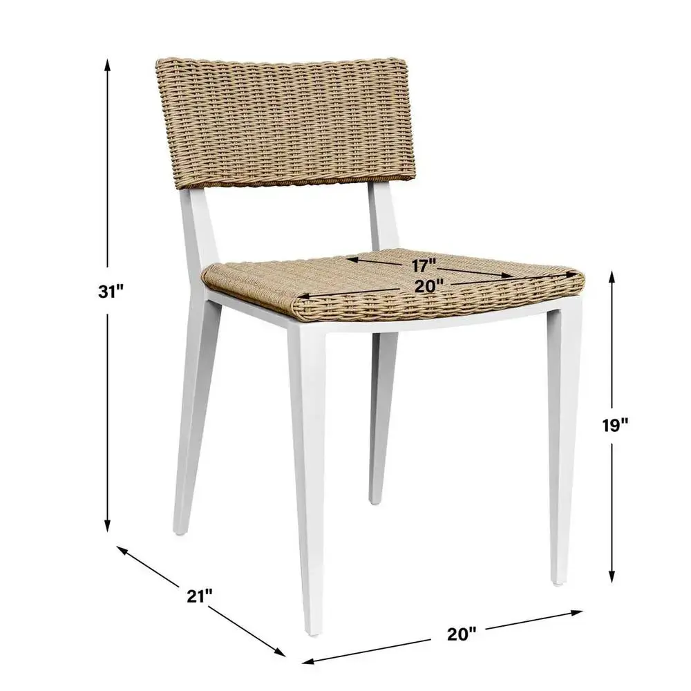 Calbas Outdoor Side Chair - Image 9