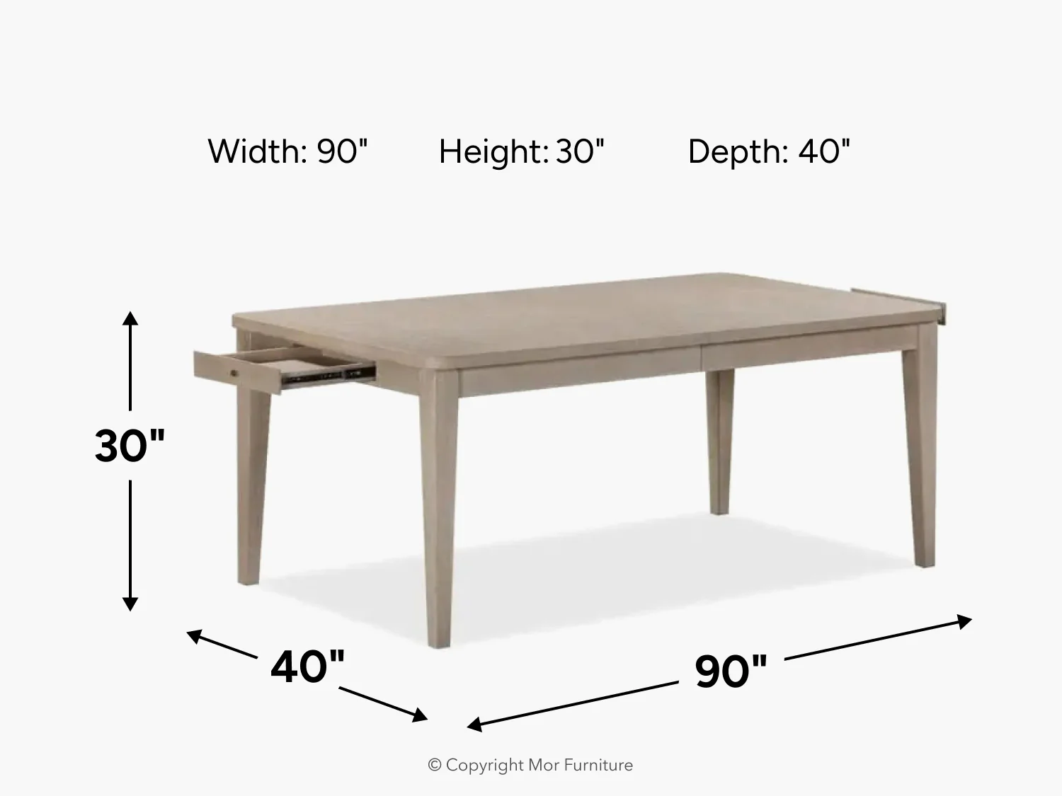 Camden Dining Table - Image 7