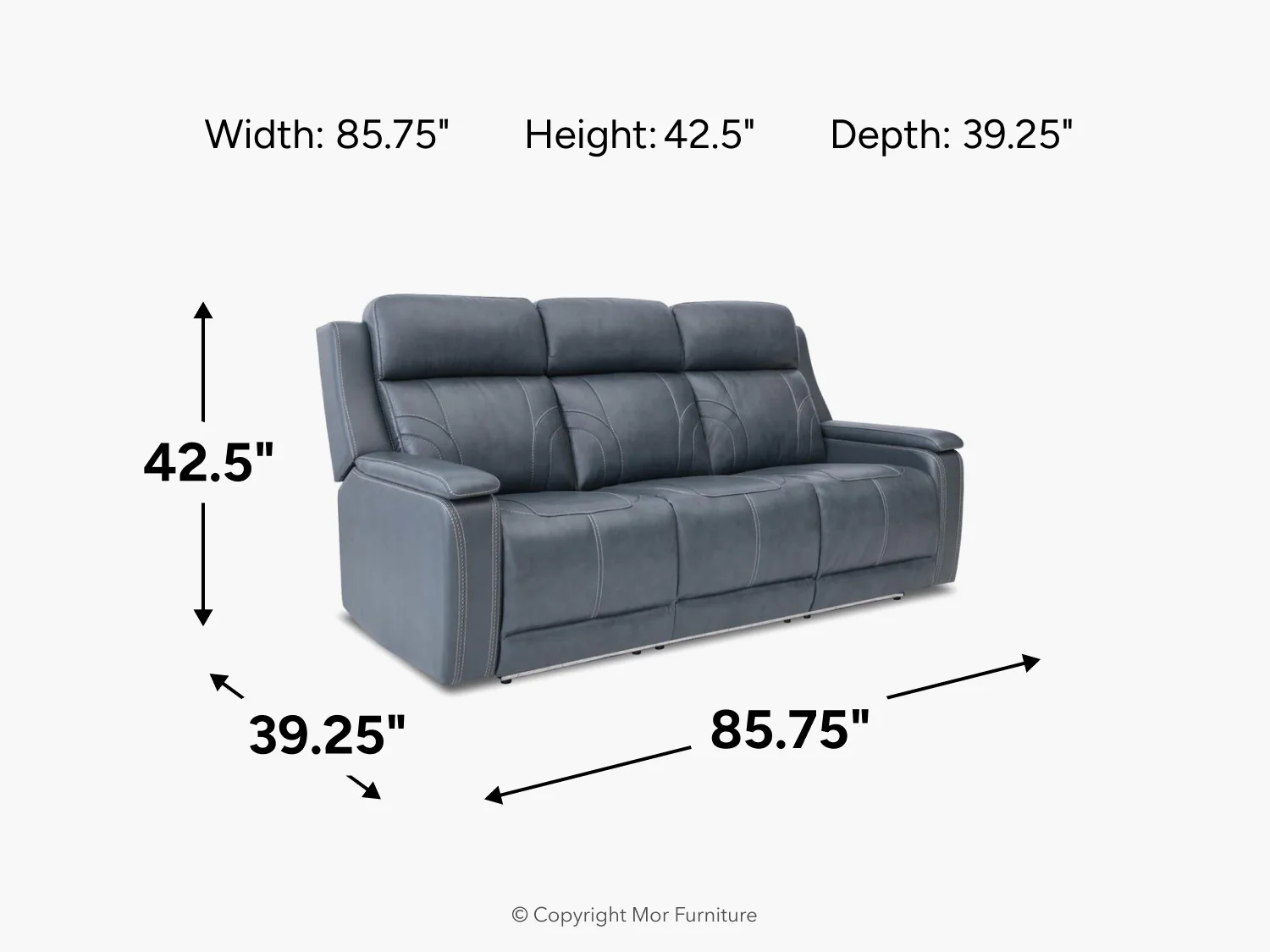 Caney 2 Power Theater Sofa - Image 14