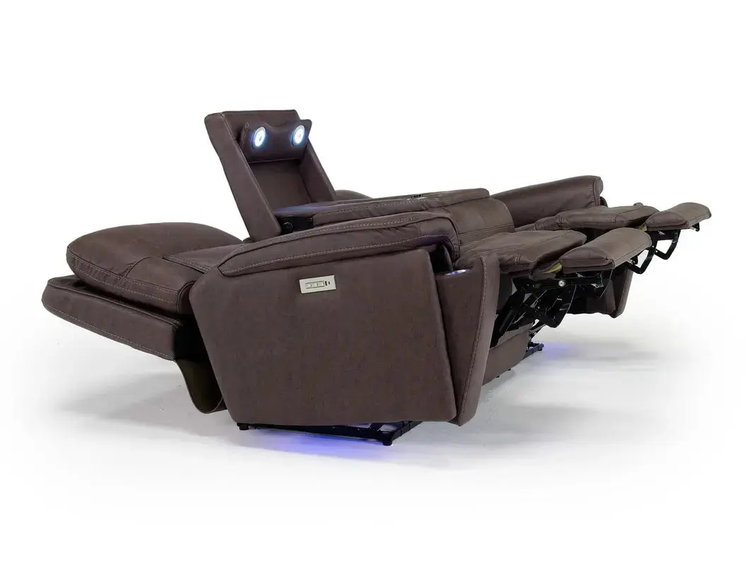 Cannes 3 Power Theater Sofa - Image 18
