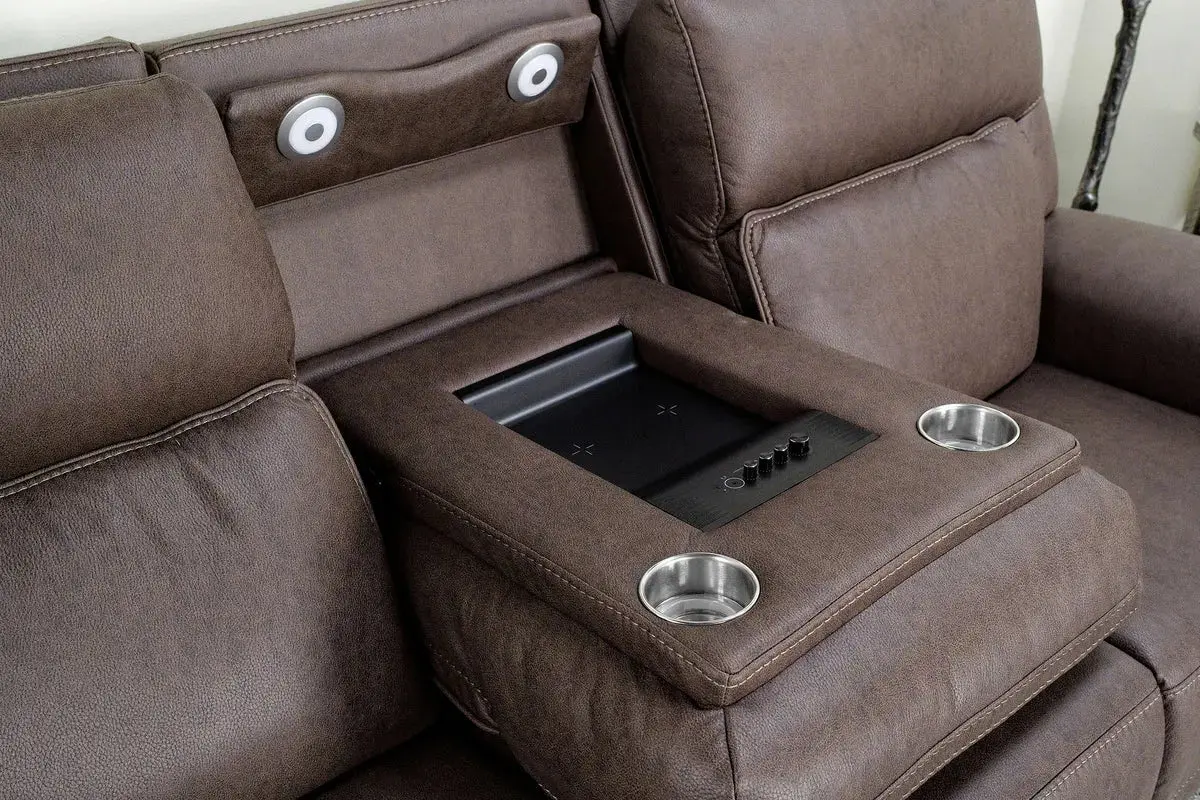 Cannes 3 Power Theater Sofa - Image 23