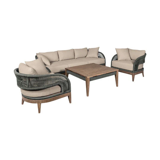 Capri Outdoor 4 Piece Patio Set
