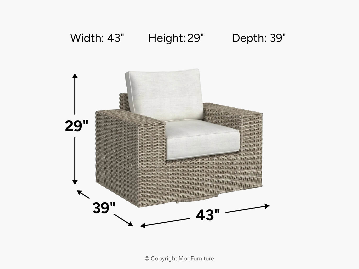 Carmona Outdoor Accent Chair - Image 9