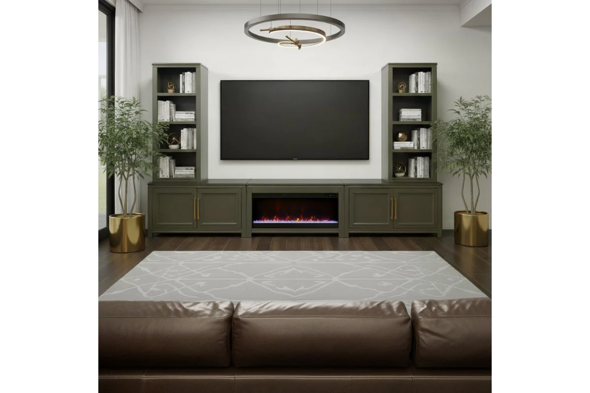 Carvel 5 Piece Entertainment Center - Image 3