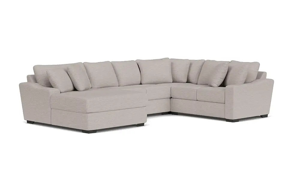 Casper Crypton Performance Tux Loveseat Chaise Sectional Custom