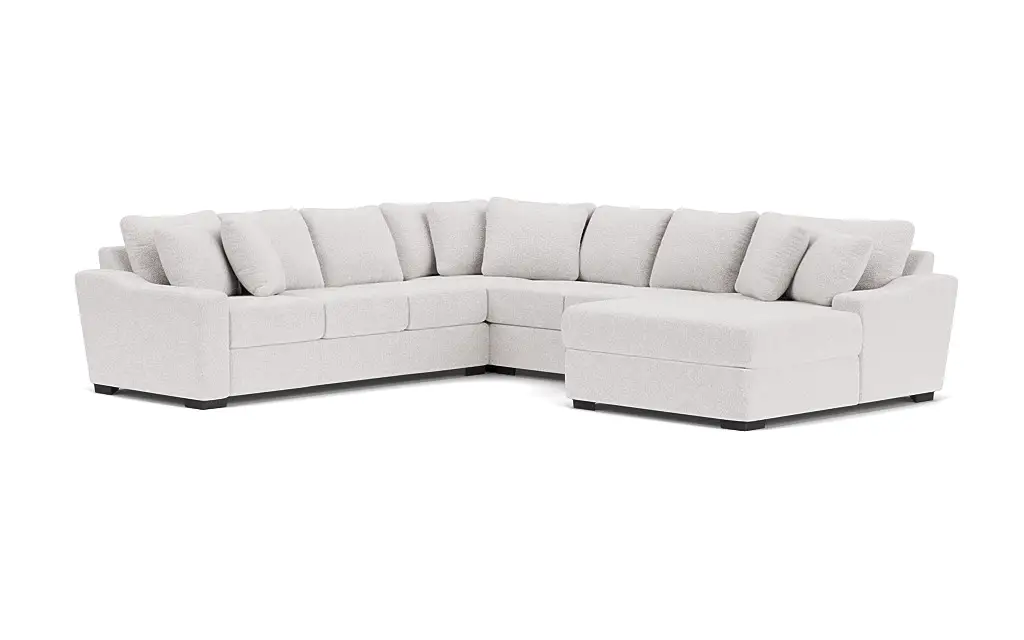Casper Extra Large Tux Loveseat Chaise Sectional Custom - Image 2
