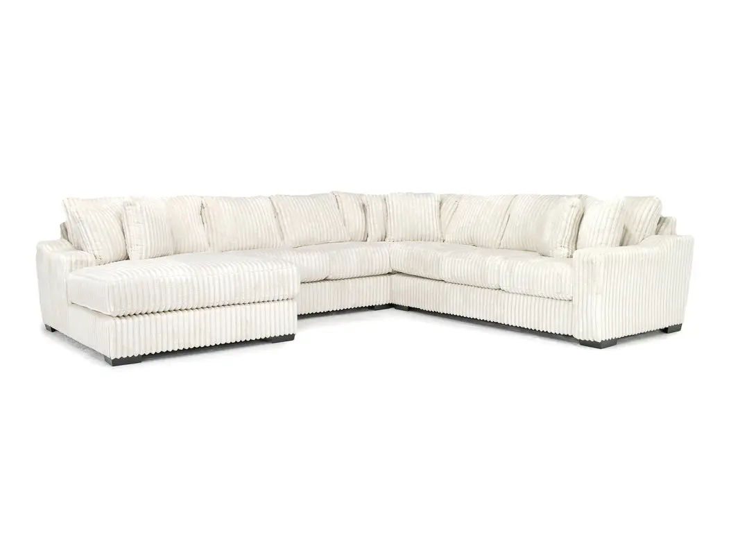 Casper Extra Large Tux Loveseat Chaise Sectional - Image 15