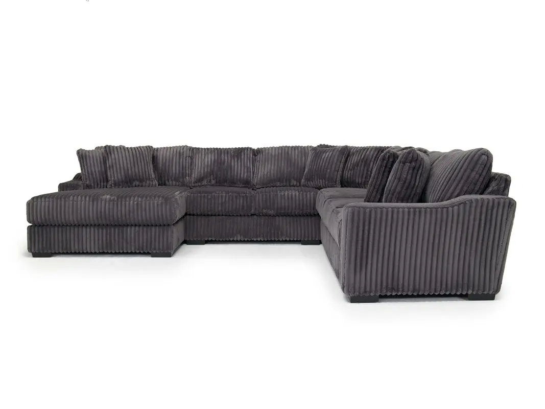 Casper Extra Large Tux Loveseat Chaise Sectional - Image 2