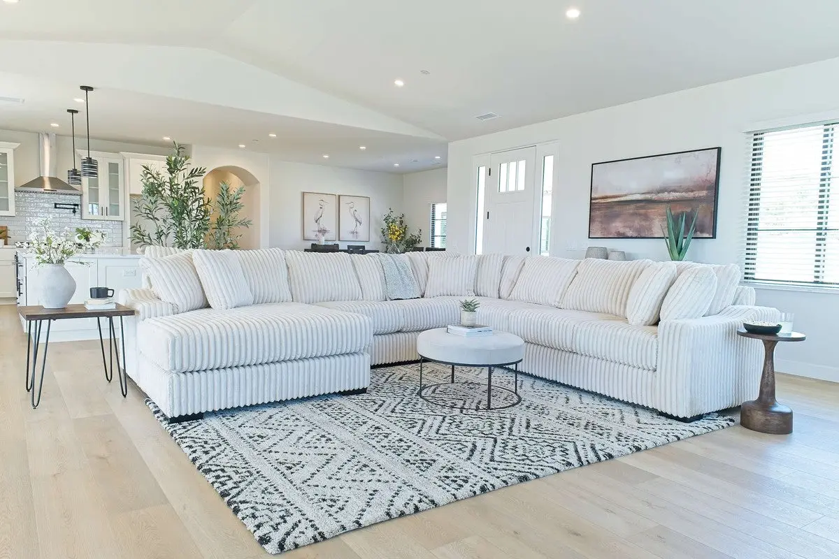 Casper Extra Large Tux Loveseat Chaise Sectional - Image 21
