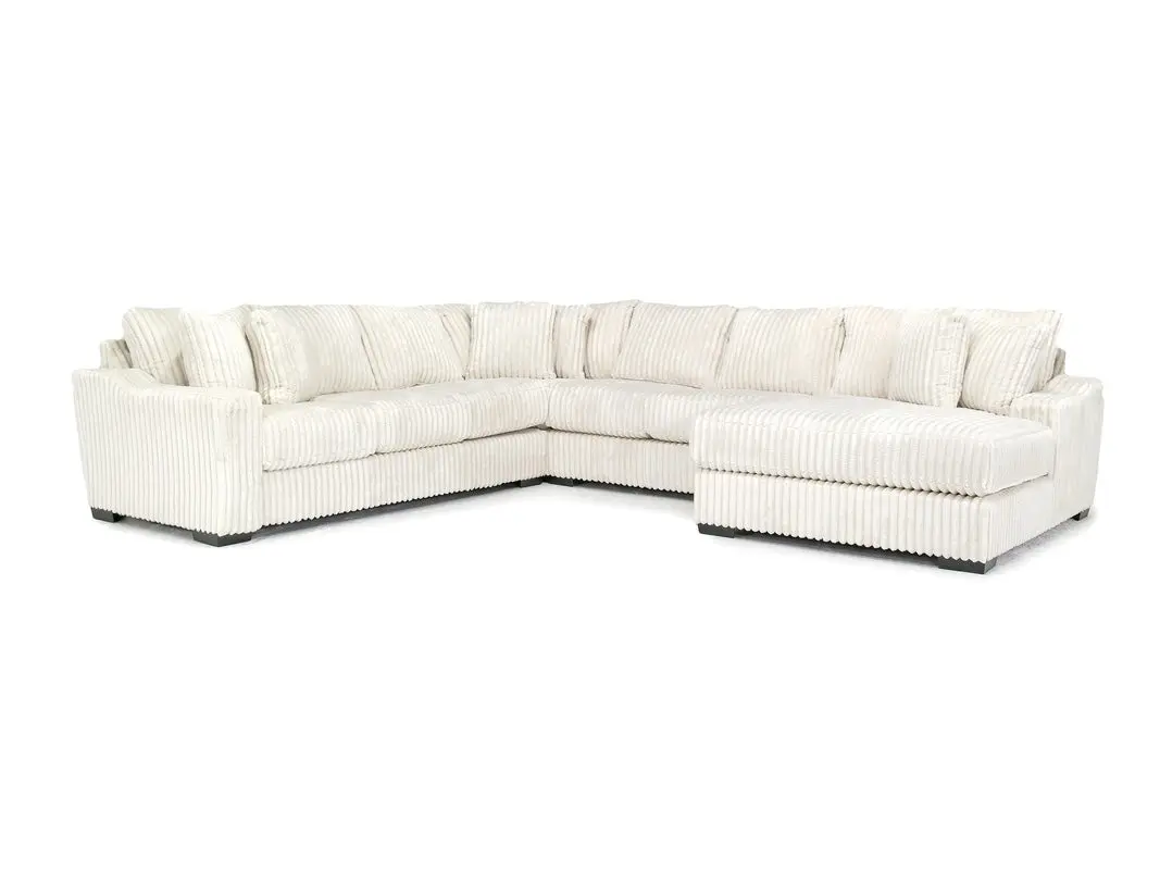 Casper Extra Large Tux Loveseat Chaise Sectional - Image 22