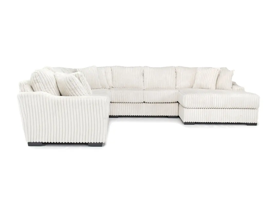 Casper Extra Large Tux Loveseat Chaise Sectional - Image 23