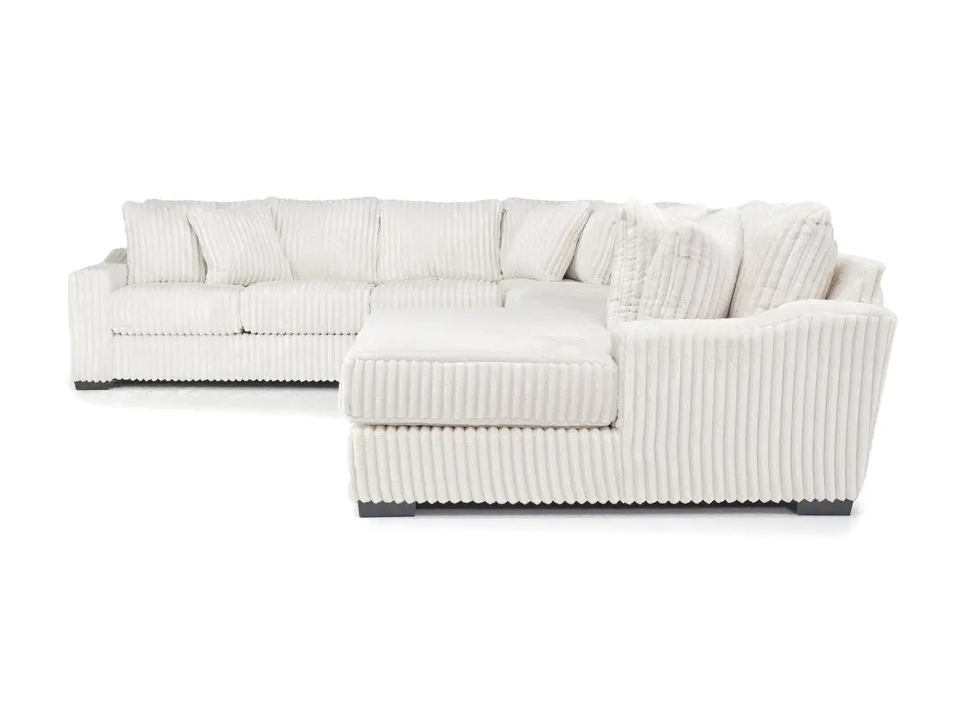 Casper Extra Large Tux Loveseat Chaise Sectional - Image 24