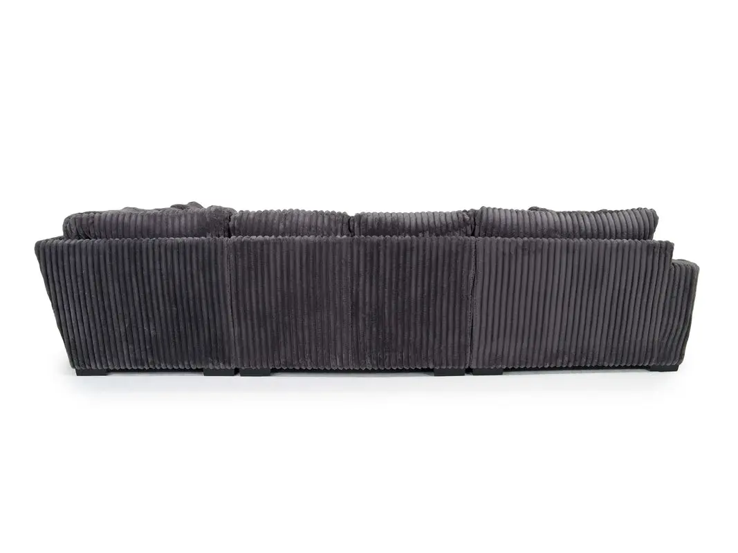 Casper Extra Large Tux Loveseat Chaise Sectional - Image 4