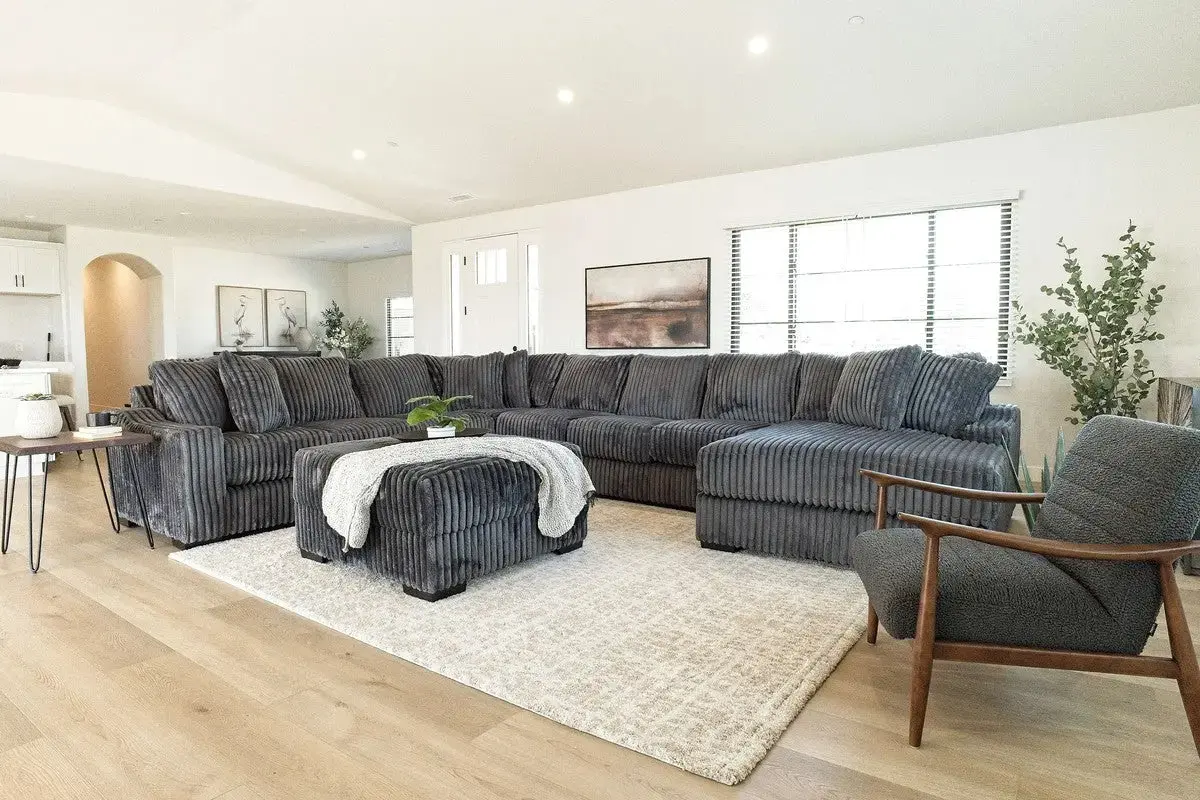 Casper Extra Large Tux Sofa Chaise Sectional - Image 12