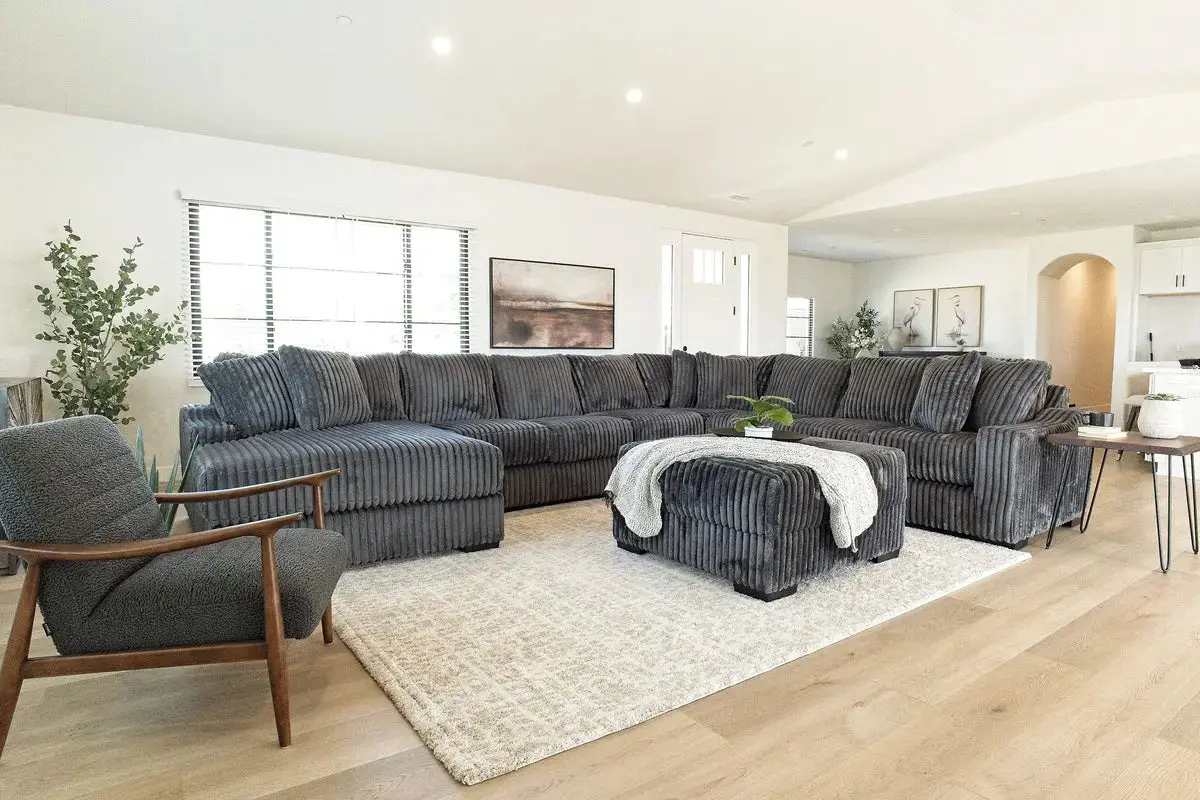 Casper Extra Large Tux Sofa Chaise Sectional - Image 6