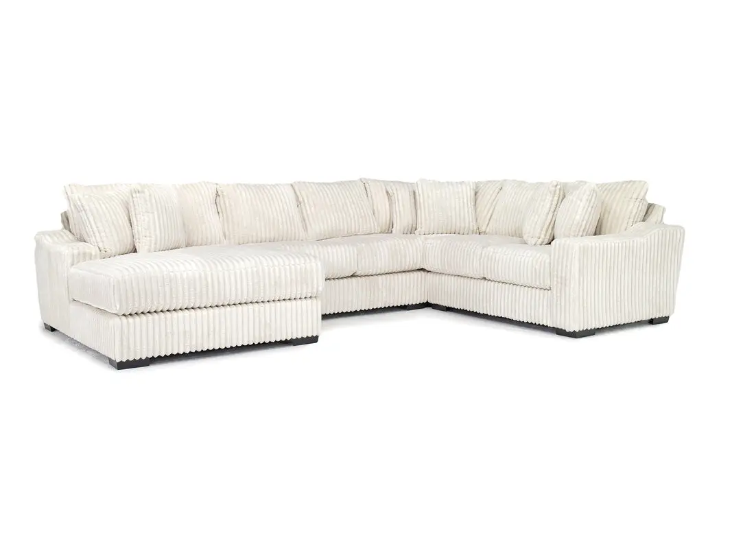 Casper Tux Loveseat Chaise Sectional - Image 15