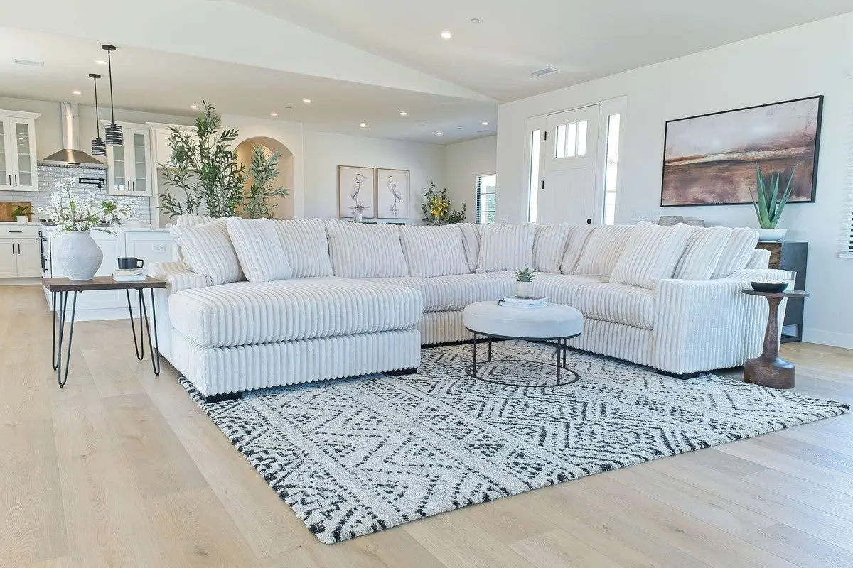 Casper Tux Loveseat Chaise Sectional - Image 22
