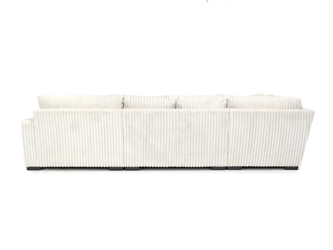 Casper Tux Loveseat Chaise Sectional - Image 26