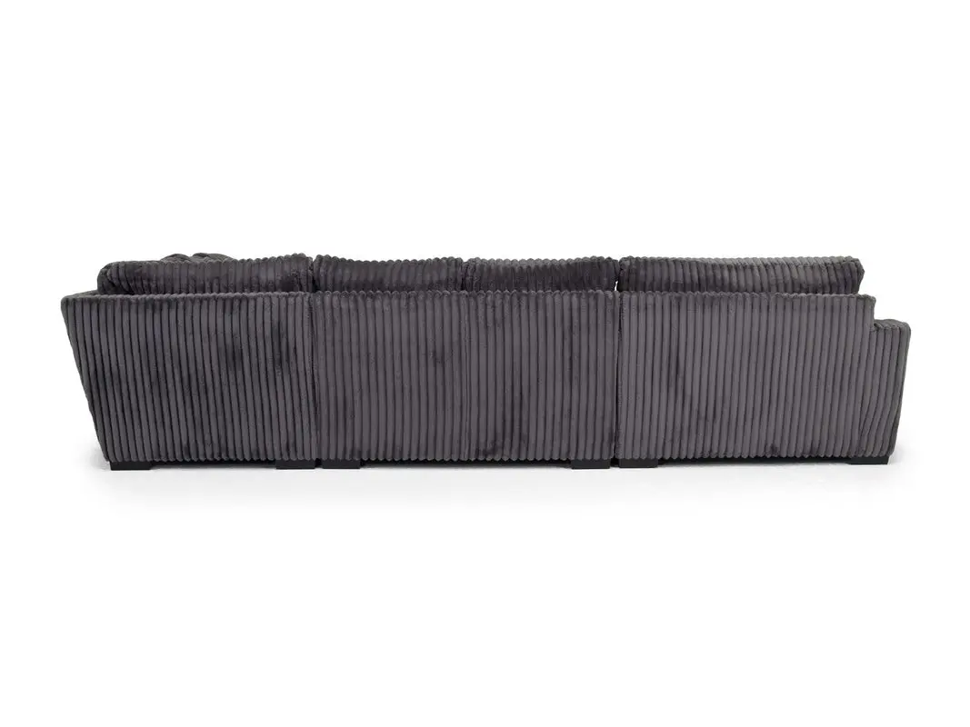 Casper Tux Loveseat Chaise Sectional - Image 4