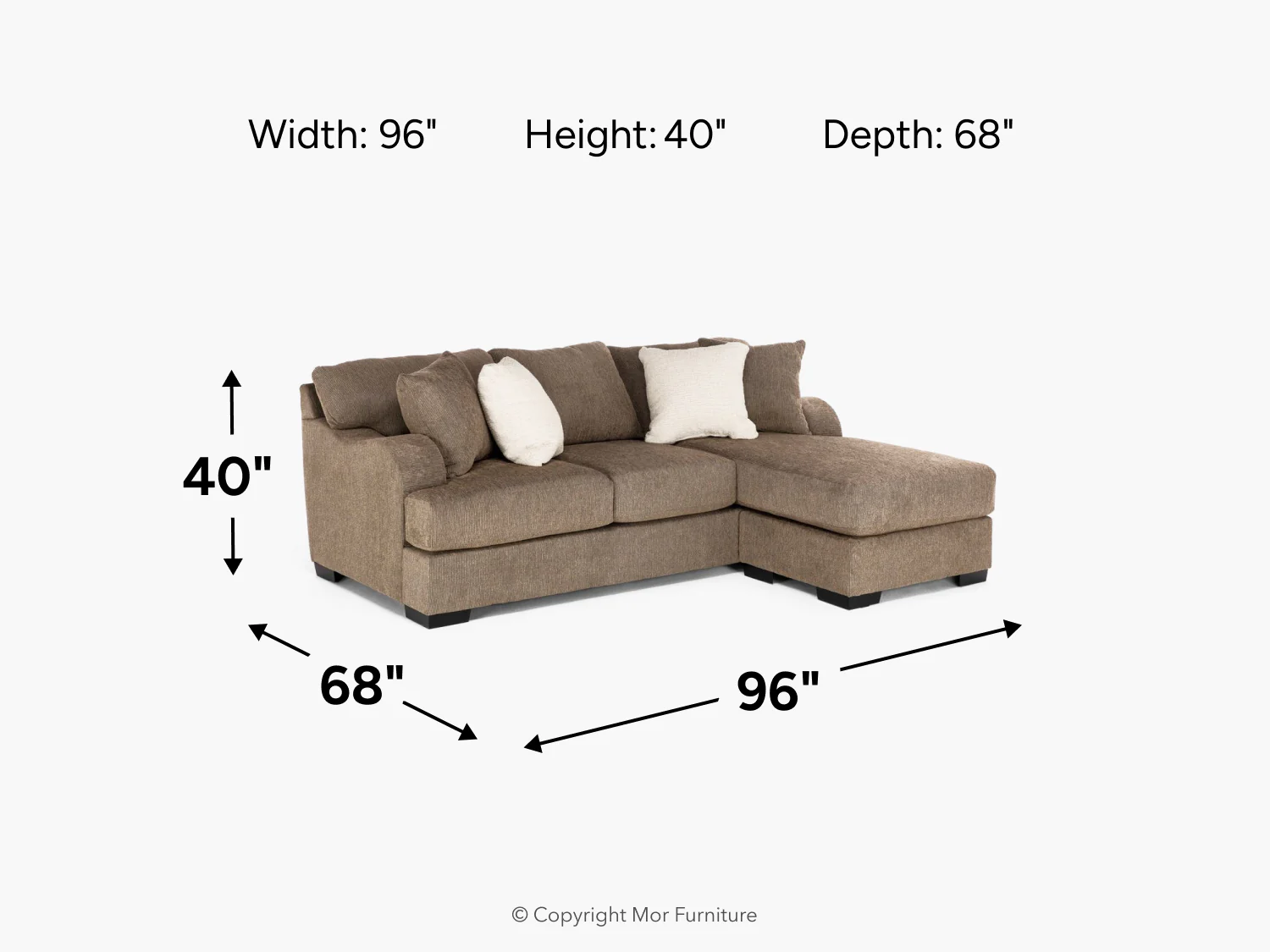 Catamaran Reversible Sofa Chaise - Image 9