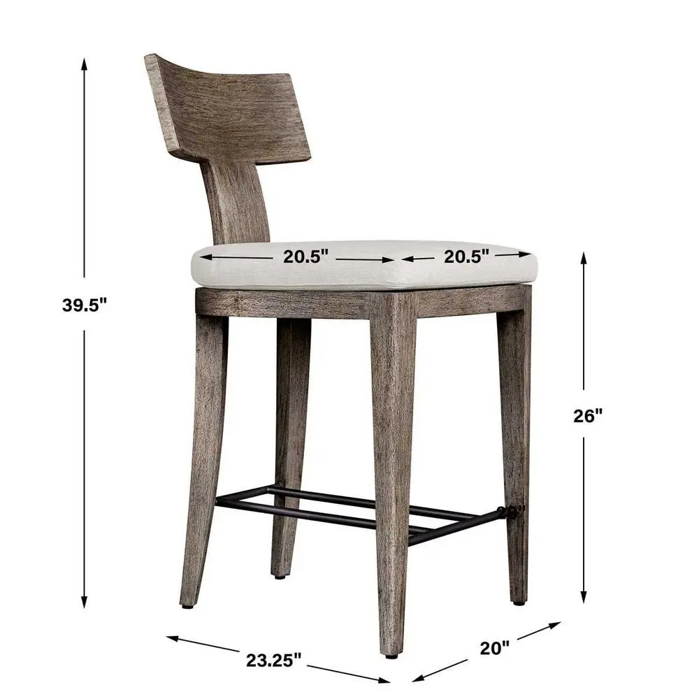 Celini Outdoor Counter Height Stool - Image 9