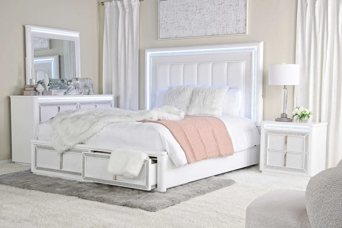 Chalanna Storage Bed & Dresser & Mirror & Nightstand - Image 7