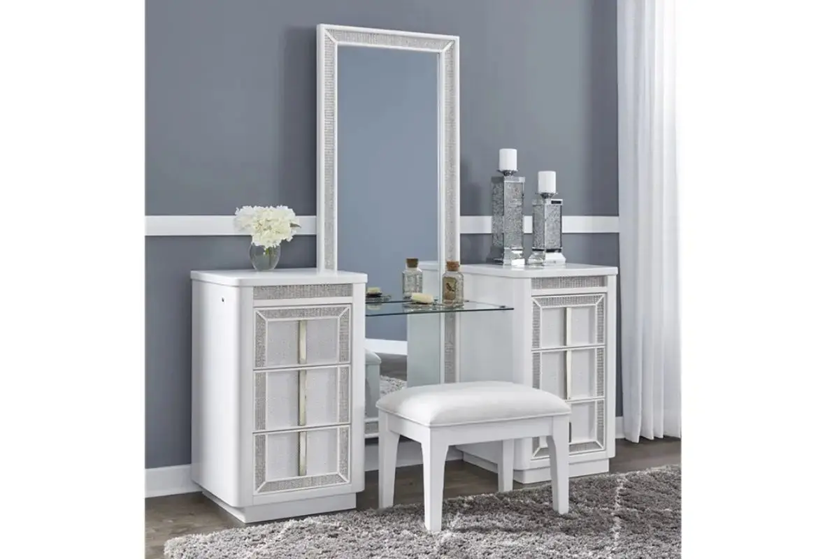 Chalanna Vanity With Mirror - Image 4