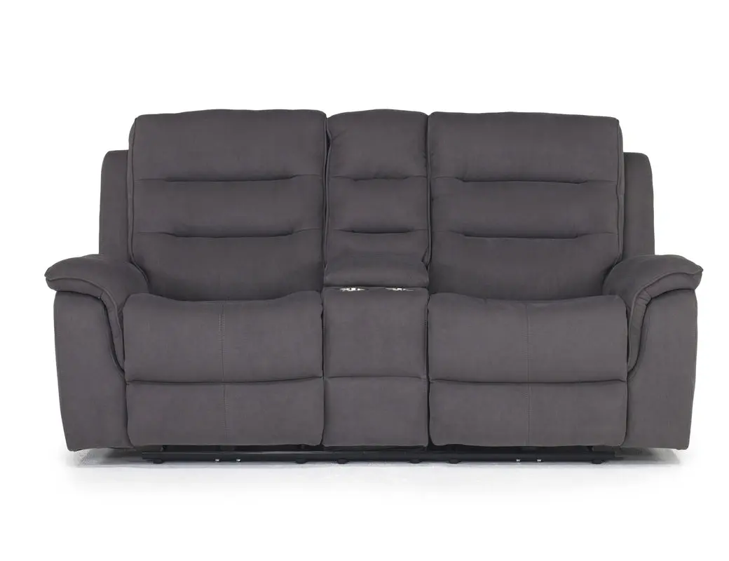 Chanell 2 Power Console Loveseat - Image 3