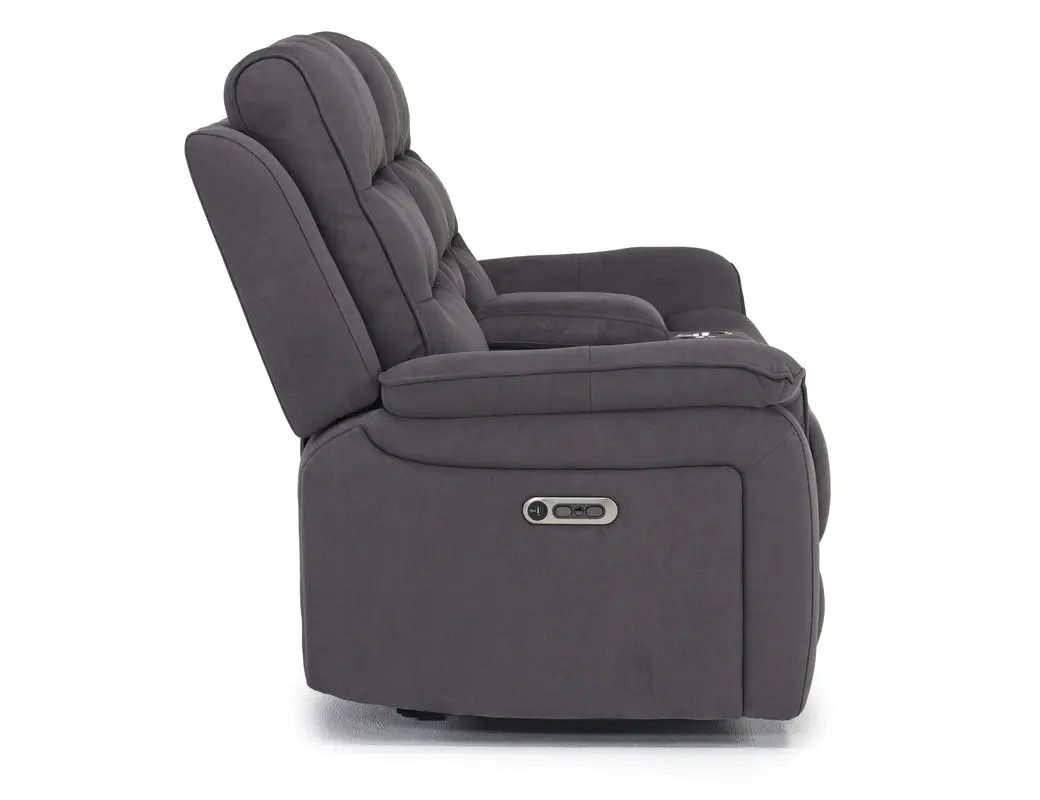 Chanell 2 Power Console Loveseat - Image 4