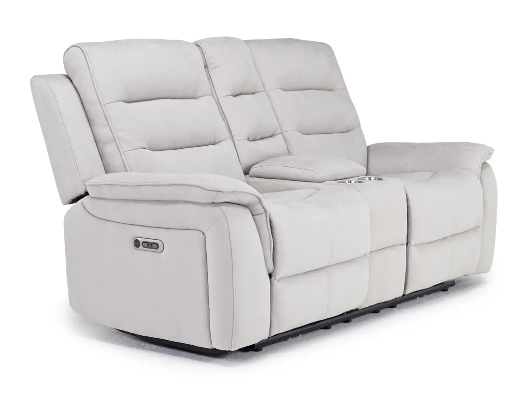 Chanell 2 Power Console Loveseat - Image 7