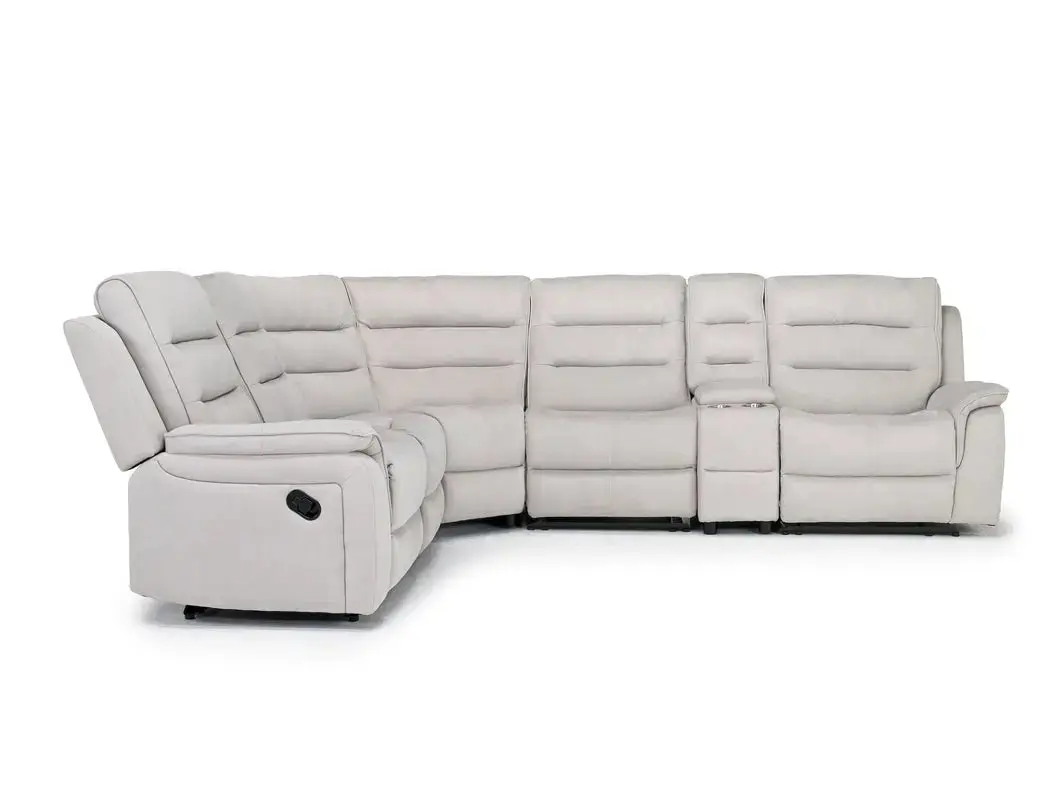 Chanell 6 Piece Reclining Sectional With Armless Recliner - Image 11