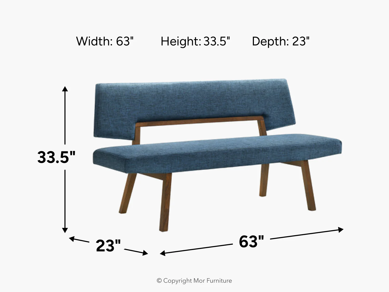 Chanella Dining Bench - Image 7