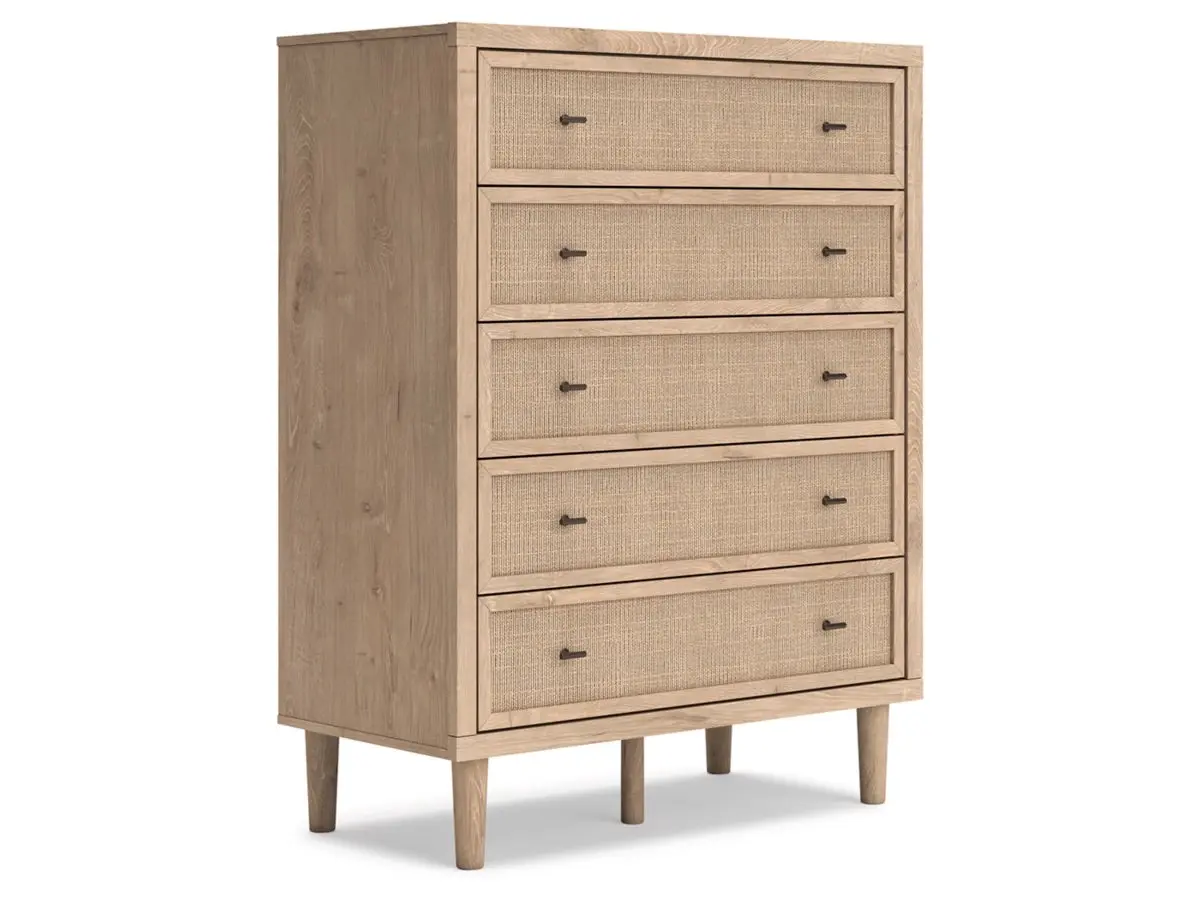 Cielden Upholstered Bed & Dresser & Mirror & Nightstand - Image 15