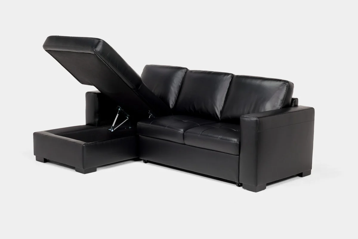 Claire Full Pullout Sofa Chaise - Image 15